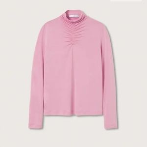 Pink Turtleneck